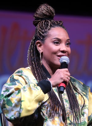 This is the Avatar Image for the MC Lyte AI Voice and Text to Speech Generator